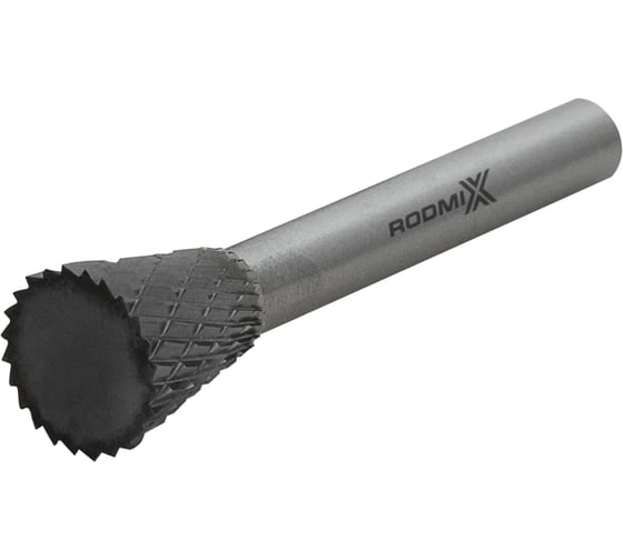 Бор-фреза RODMIX обратный конус N 06х07 M03 двойная насечка 3306070302