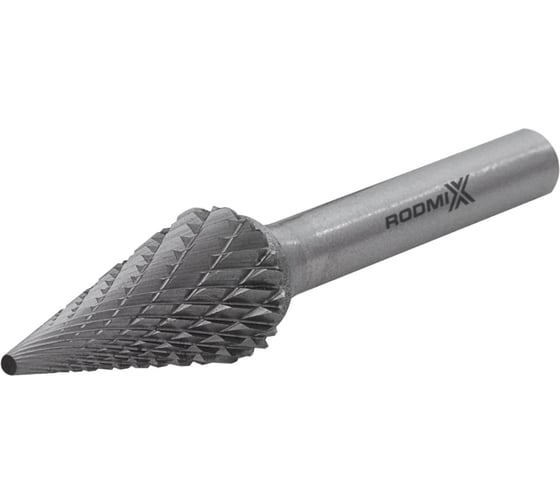 Бор-фреза RODMIX коническая M 14х27 M06 двойная насечка 3214270602