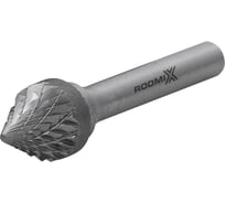 Бор-фреза RODMIX коническая 60 J 25х25 M06 двойная насечка 2925250602
