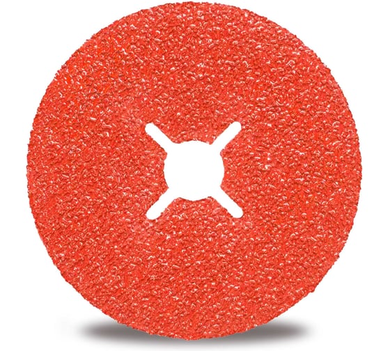 Фибровый круг по конструкционной стали REXXTOOL ХИЩНИК/PREDATOR 125 мм; 25 шт; P120 RXT25-FBR-ST-120