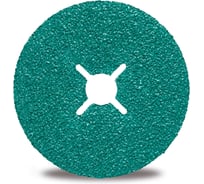 Фибровый круг по нержавеющей стали REXXTOOL ХИЩНИК/PREDATOR 125 мм; 25 шт; P36 RXT25-FBR-INOX-36