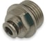 Фитинг цанговый прямой Контактная Механика G1/2, трубка 6мм KEMC06-04G-A 1