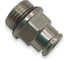 Фитинг цанговый прямой Контактная Механика G3/8, трубка 8мм KEMC08-03G-A 2