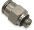 Фитинг цанговый прямой Контактная Механика G1/8, трубка 10мм KEMC10-01G-A 3