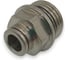 Фитинг цанговый прямой Контактная Механика G1/2, трубка 8мм KEMC08-04G-A 1