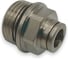 Фитинг цанговый прямой Контактная Механика G1/2, трубка 8мм KEMC08-04G-A 2
