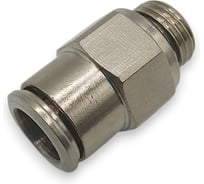 Фитинг цанговый прямой Контактная Механика G1/4, трубка 10мм KEMC10-02G-A