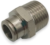 Фитинг цанговый прямой Контактная Механика 1/2, трубка 10мм KEMC10-04P-A