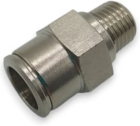 Фитинг цанговый прямой Контактная Механика 1/4, трубка 12мм KEMC12-02P-A