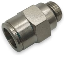 Фитинг цанговый прямой Контактная Механика G1/4, трубка 12мм KEMC12-02G-A