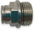Фитинг цанговый прямой Контактная Механика G1/2, трубка 10мм KEMC10-04G-A 4