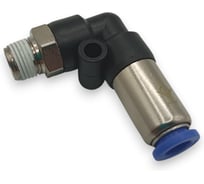 Клапан обратный Контактная Механика угловой 90, трубка 6мм, 1/8 KSPL06-01