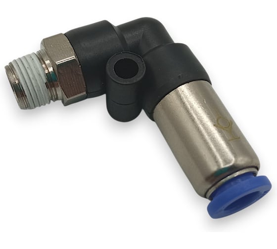 Клапан обратный Контактная Механика угловой 90, трубка 6мм, 1/8 KSPL06-01