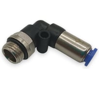 Клапан обратный Контактная Механика угловой 90, трубка 6мм, G1/4 KSPL06-02G