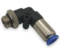 Клапан обратный Контактная Механика угловой 90, трубка 8мм, G1/4 KSPL08-02G