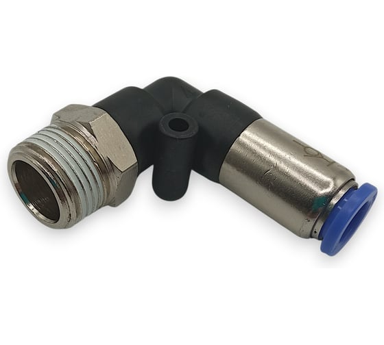 Клапан обратный Контактная Механика угловой 90, трубка 8мм, 3/8 KSPL08-03