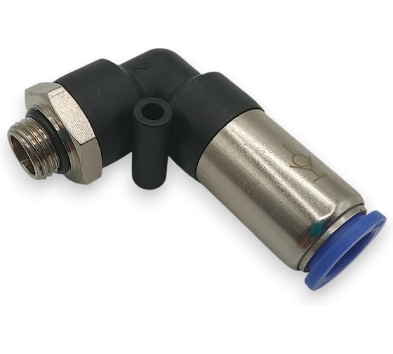 Клапан обратный Контактная Механика угловой 90, трубка 12мм, G1/4 KSPL12-02G