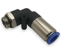 Клапан обратный Контактная Механика угловой 90, трубка 12мм, G3/8 KSPL12-03G