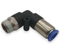 Клапан обратный Контактная Механика угловой 90, трубка 10мм, G3/8 KSPL10-03