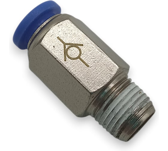 Клапан обратный Контактная Механика трубка 6мм, G1/8 KPCVC06-01(B)