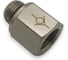 Клапан обратный, переходник Контактная Механика 1/8-G1/8 KPCVF01-G01(B) 1
