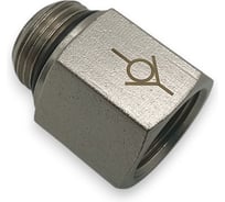 Клапан обратный, переходник Контактная Механика 3/8-G3/8 KPCVF03-G03(B)