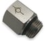 Клапан обратный, переходник Контактная Механика 3/8-G3/8 KPCVF03-G03(B) 3
