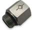 Клапан обратный, переходник Контактная Механика 3/8-G3/8 KPCVF03-G03(B) 4