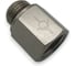 Клапан обратный, переходник Контактная Механика 1/4-G1/4 KPCVF02-G02(B) 1