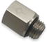 Клапан обратный, переходник Контактная Механика 1/4-G1/4 KPCVF02-G02(B) 3
