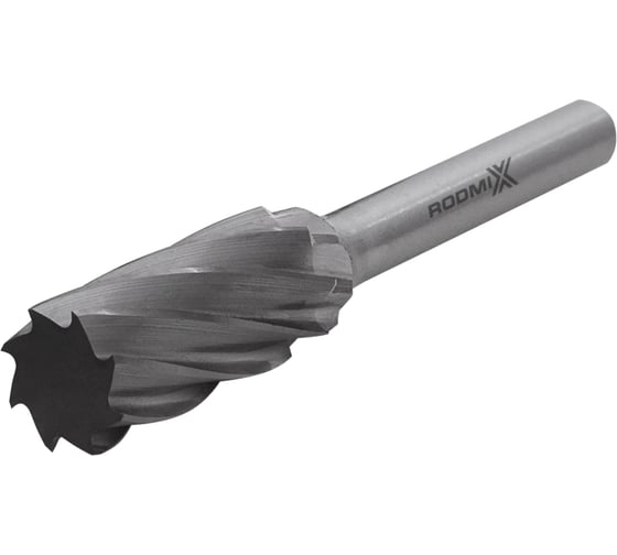Бор-фреза RODMIX цилиндрическая A 12х25 M06 насечка по алюминию 2112250603