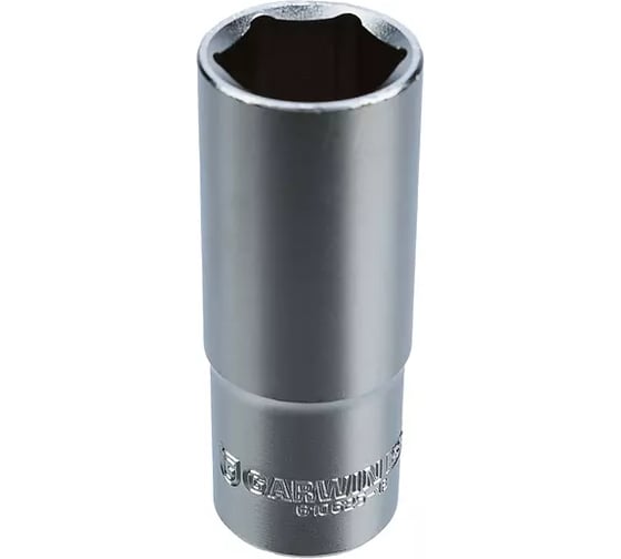 Головка GARWIN 3/8, 17 мм, торцевая, 6-гранная, глубокая 610625-17