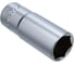 Головка GARWIN 3/8, 17 мм, торцевая, 6-гранная, глубокая 610625-17 3