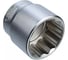 Головка GARWIN 1/2, 36 мм, торцевая, 12-гранная 610665-36 1