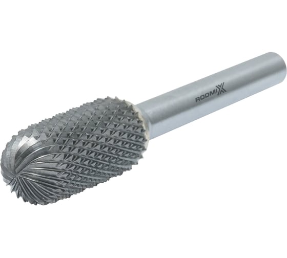Борфреза сфероцилиндрическая RODMIX C 08х20 M06 алмазная насечка 2308200604