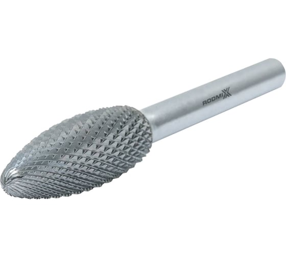 Борфреза пламевидная RODMIX H 08х20 M06 алмазная насечка 2808200604