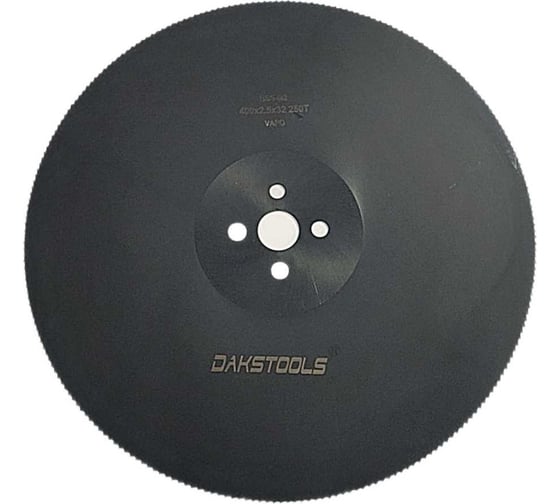 Диск пильный DAKSTOOLS HSS-DМо5 VAPO 400х2.5х32 z=250 BW DAKS TOOLS 4002532