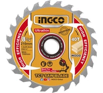 Диск пильный INGCO TCT 210 мм INDUSTRIAL TSB2103