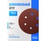 Шлифовальный круг Vitatools 150 мм Р600, 6 отверстий, красный, 10 шт R-150-P600-10-6 2
