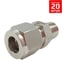 Фитинг пневматический прямой ArTorq, резьба 1/4”, тип резьбы: трубная NPT, набор 20 шт., FA-IOM-10-10NN-set20 1