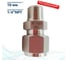 Фитинг пневматический прямой ArTorq, резьба 1/4”, тип резьбы: трубная NPT, набор 20 шт., FA-IOM-10-10NN-set20 2