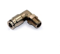 Пневмофитинг латунный L-образный с наружной резьбой HIMPT NPLT 06-01 (R1/8) 10 шт 00-00026820