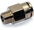 Пневмофитинг латунный прямой с наружной резьбой HIMPT NPCT 8-01 (R1/8) 10 шт 00-00026811 1