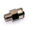 Пневмофитинг латунный прямой с наружной резьбой HIMPT NPCT 12-02 (R1/4) 10 шт 00-00026817 1