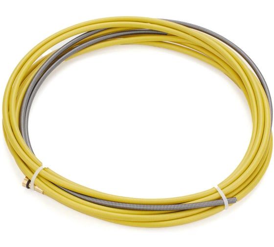 Направляющий канал GROIT 2.5/ф4.5 3.5 м (проволока ф1.4-1.6 мм) желтый (124.0041) G2120041