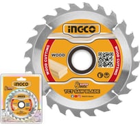 Диск пильный INGCO TCT 20Т 185 мм INDUSTRIAL TSB118511
