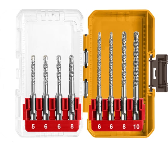 Набор сверл INGCO SDS-plus 8 шт INDUSTRIAL AKDL11806