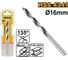 Сверло по металлу INGCO HSS4341 16 мм INDUSTRIAL DBT1201604 2