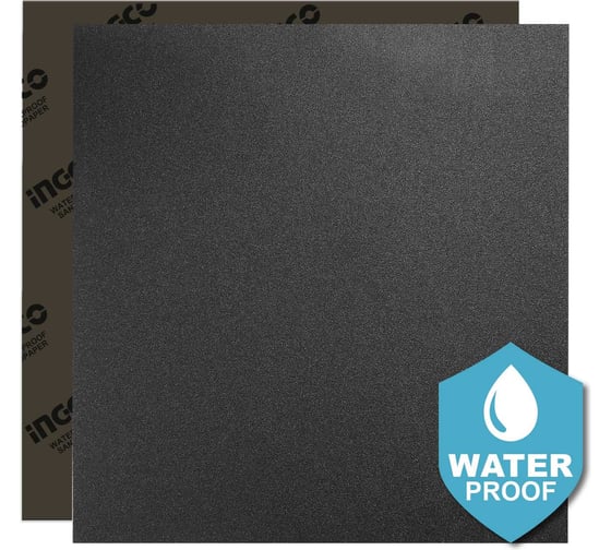 Водонепроницаемая наждачная бумага INGCO 230-280 мм P100 50 шт INDUSTRIAL AKHS010016