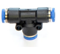 Фитинг пневматический цанговый пластиковый Т-образный HIMPT PUT 4 10 шт 00-00026779